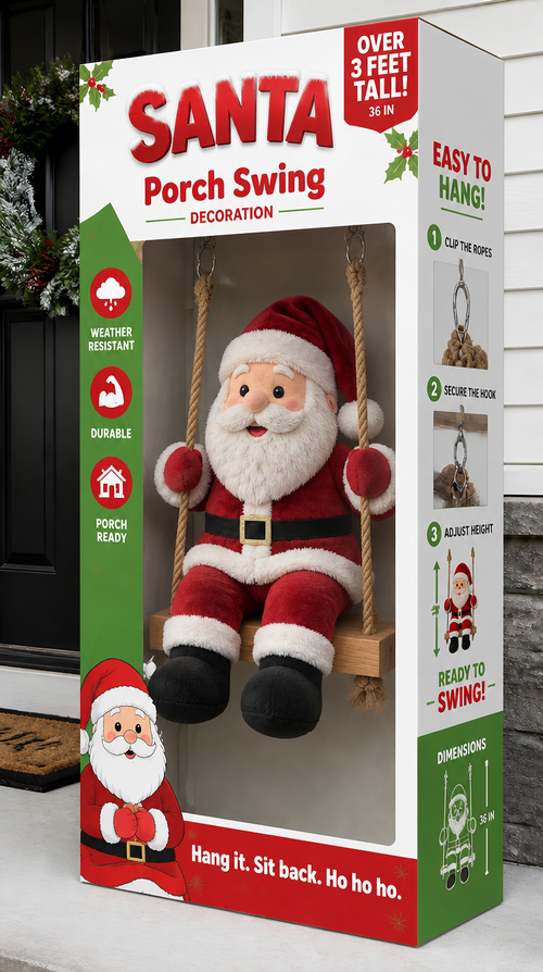 Santa Claus Porch Decoration
